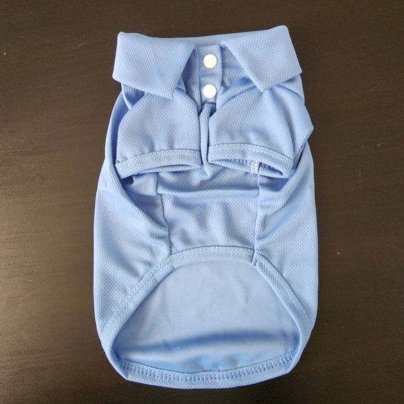 NWT Blue puppy dog polo shirt size M - Picture 3 of 8